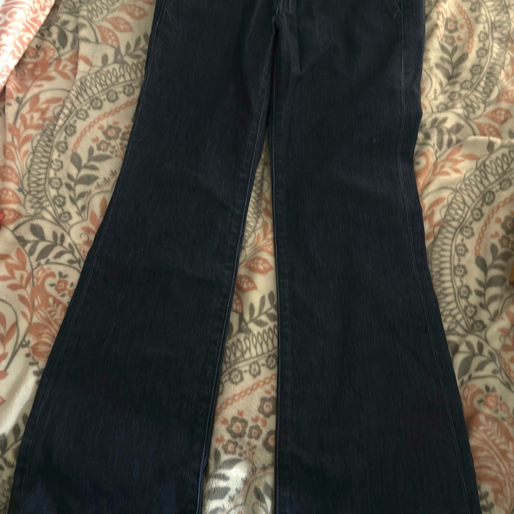 Dark Blue Flared Jeans